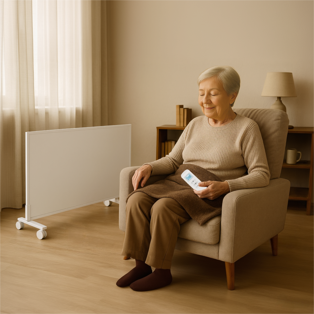 Wärme genau dort, wo Sie sie brauchen – ideal für alleinlebende Senioren