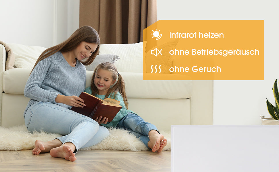 Kindersicher heizen: Warum Infrarot die beste Wahl für Haushalte mit Krabbelkindern ist