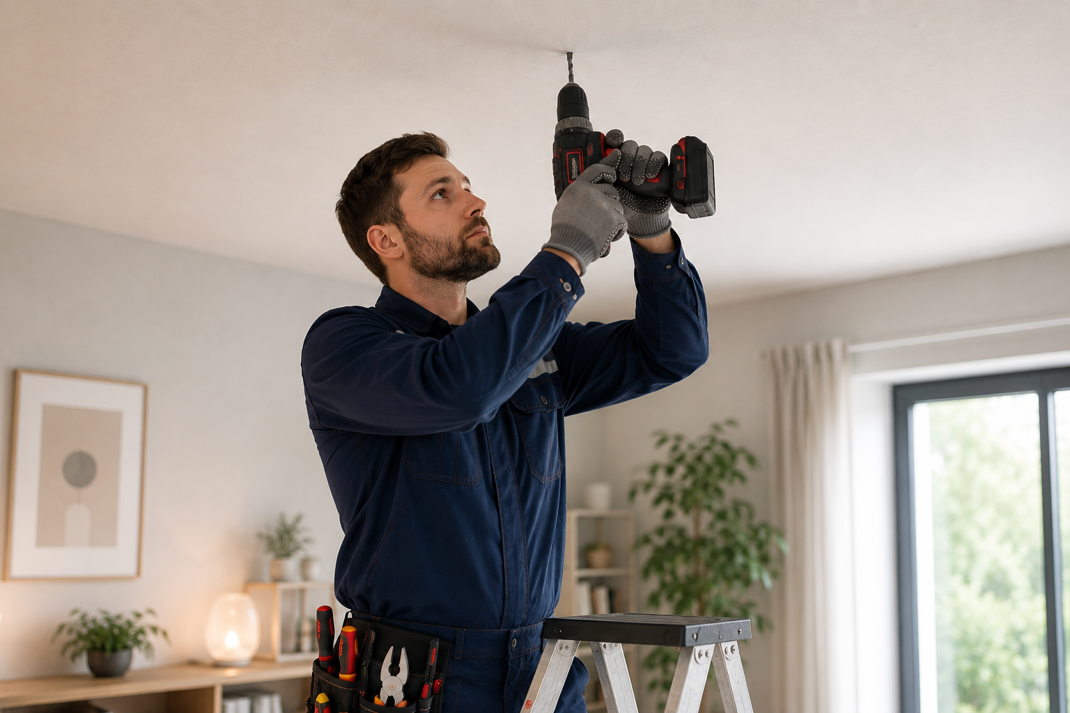 Benötige ich einen Elektriker für die Deckenmontage einer Infrarotheizung?