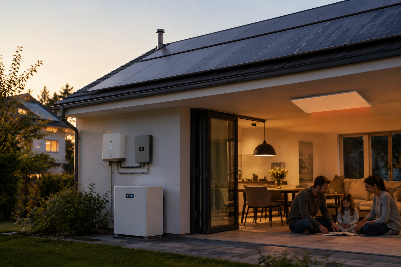Wie heize ich mit meinem eigenen Solarstrom?