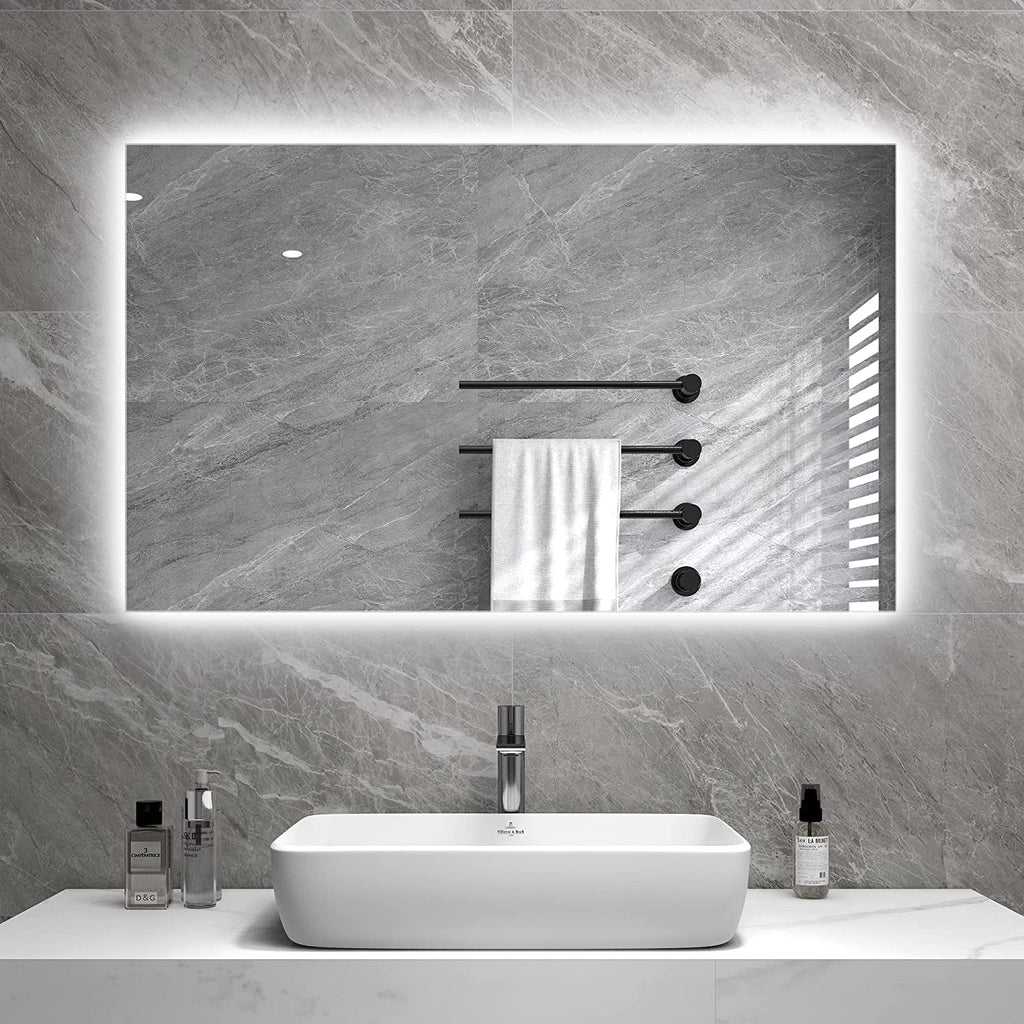 Infrarotheizung spiegel für Badezimmer wandheizung (optional mit LED L