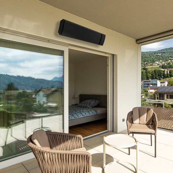 Infrarot Heizstrahler Lang für Outdoor, Terrasse und Studio mit WLAN Steuerung