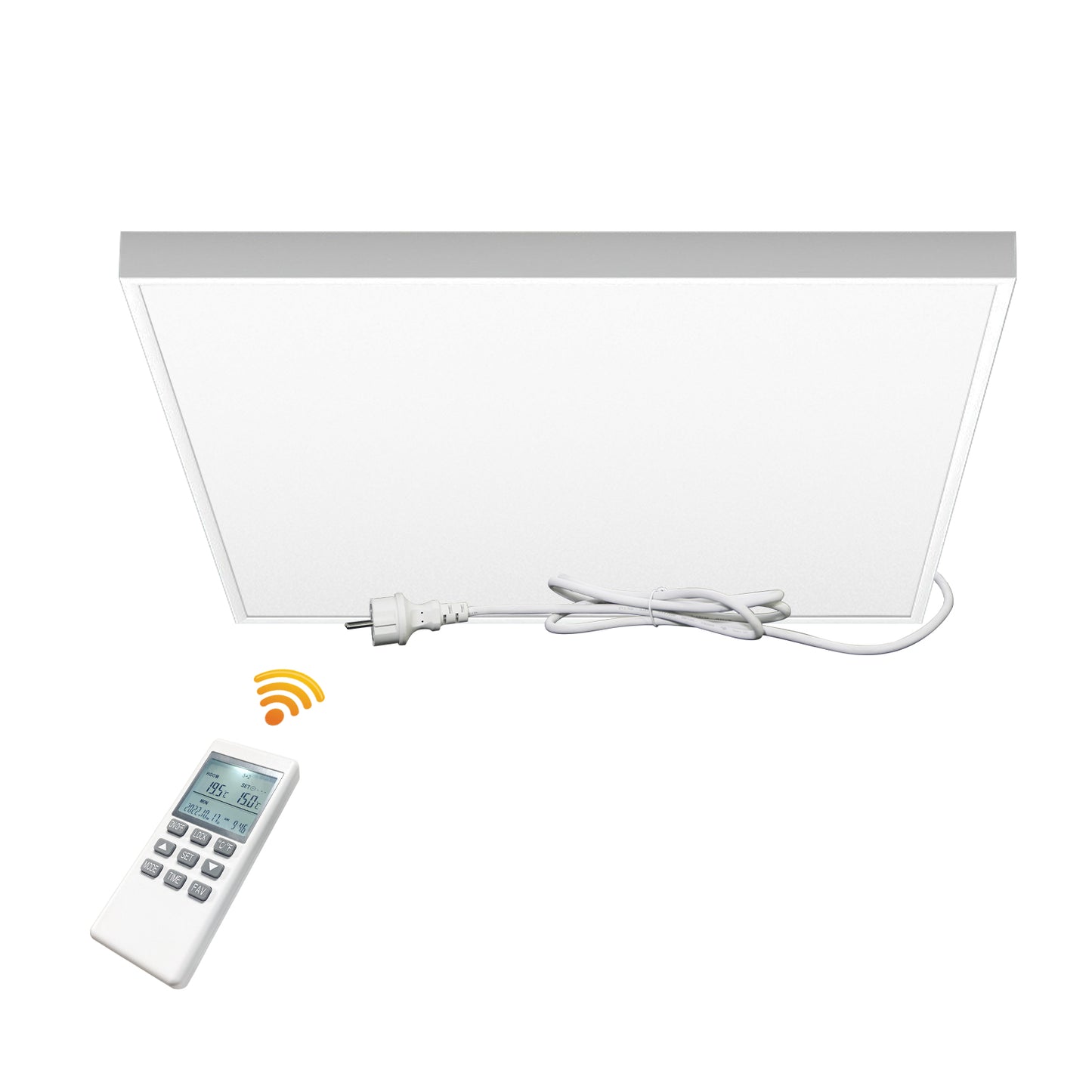Infrarotheizung Deckenmontage mit Thermostat Fernbedienung Deckenheizung